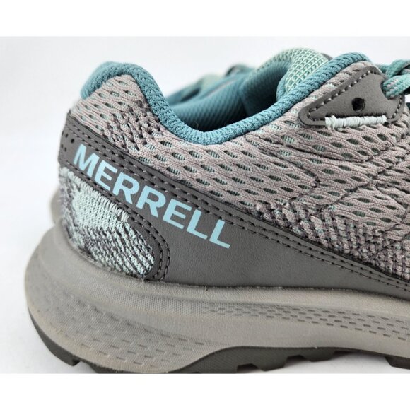 Merrell Fly Strick J067238W Woman's Size 6 W Teal Gray Running Sneaker Shoes - Picture 6 of 13